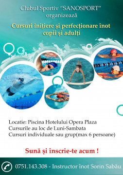 Cursuri de Inot Cluj