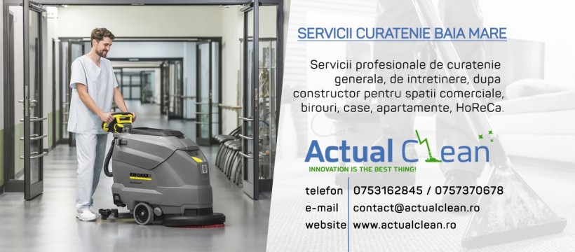 Actual clean-firma de curatenie Baia Mare