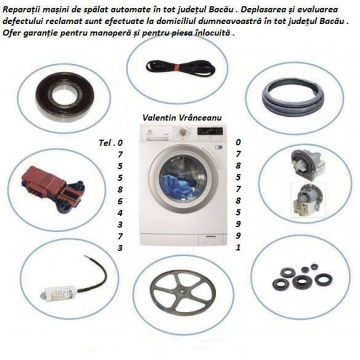 reparatii Masini de Spalat Bacau
