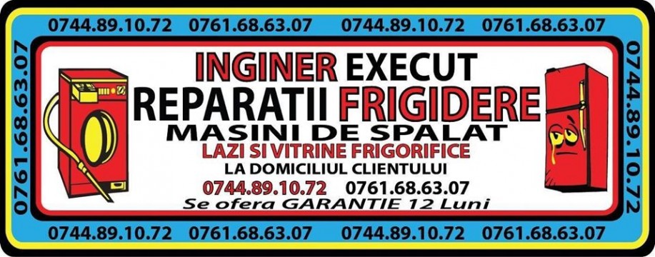 REPARATII FRIGIDERE SI MASINI DE SPALAT