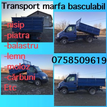 Transport orice tip de marfa inclusiv basculabil