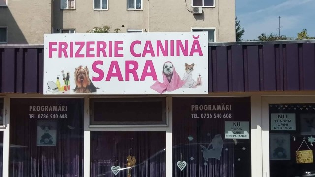 Frizerie si cosmeticã caninã Sara