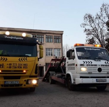 Tractari auto, transport marfa
