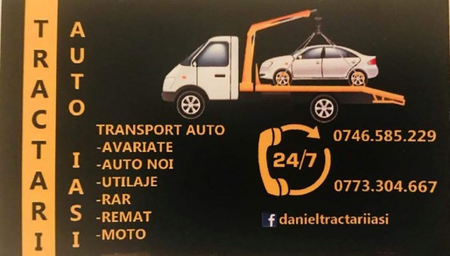 Tractări Auto Iaşi