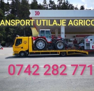 Tractări Auto/Autoutilitare TransportUtilaje Sibiu