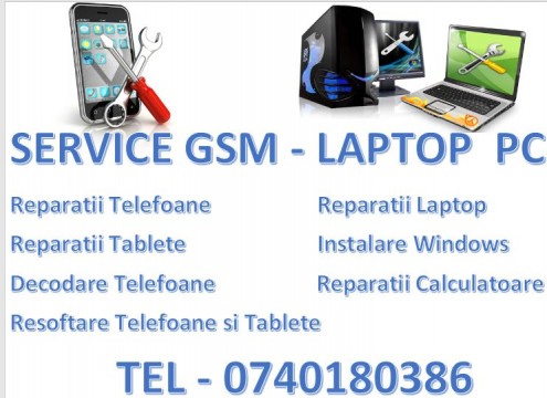 REPARATII PC SI GSM