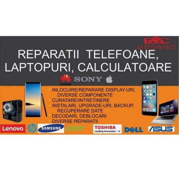 Reparatii telefoane, laptopuri, calculatoare