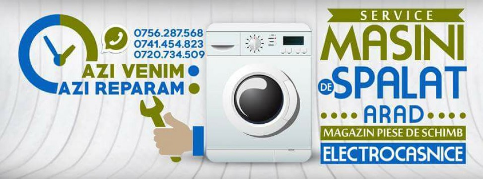 Reparatii masini spalat si Magazin piese electrocasnice