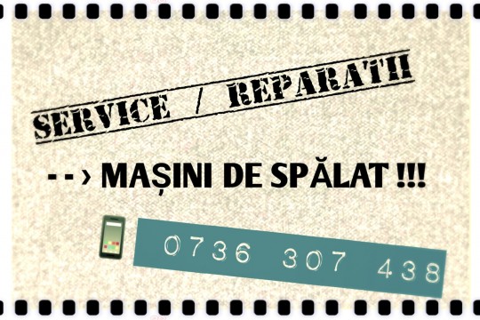 Reparatii masini de spalat rufe