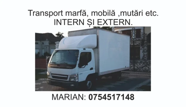 Închiriez dubă Autoutilitara - Transport marfa