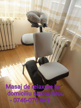 Masaj relaxare la domiciliu sau birou