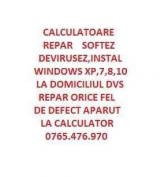 Rezolv orice problema a calculatorului sau a laptop-ului