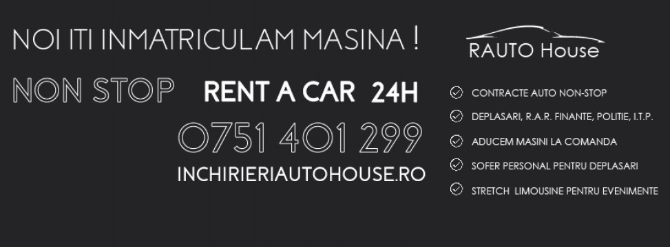 RAUTO House - inmatriculari si acte auto