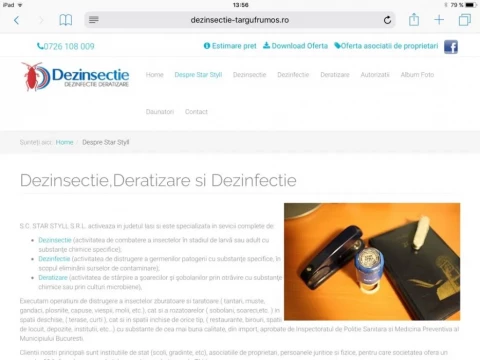 Servicii Dezinsectie, Deratizare, Dezinfectie