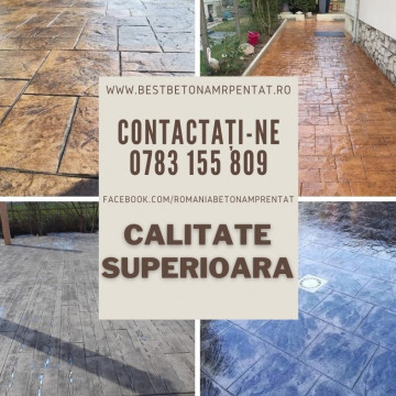 Beton Amprentat Romania