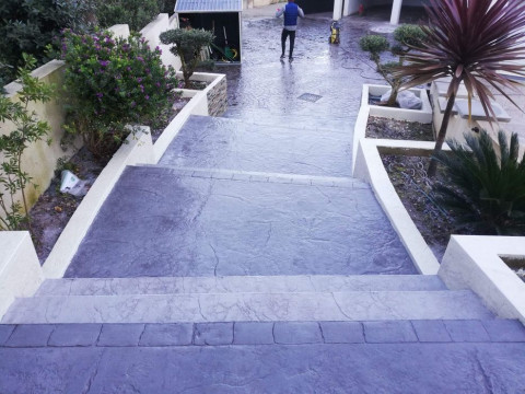 Beton amprentat