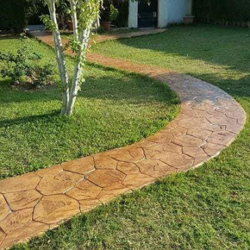 Pavegog-beton amprentat