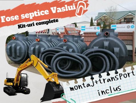 Fose septice Vaslui