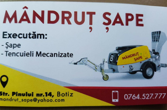 Mândruț Șape - Tencuieli