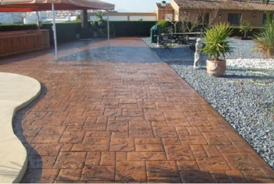 Beton amprentat