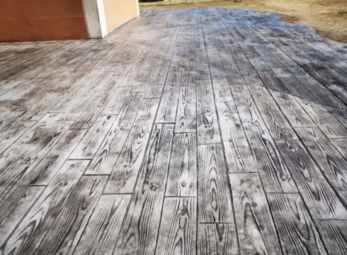 Beton amprentat