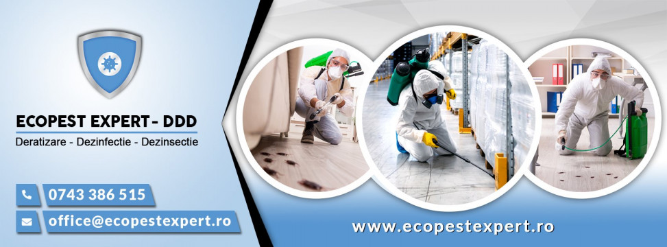 Ecopest Expert DDD - Deratizare Dezinsectie Dezinfectie