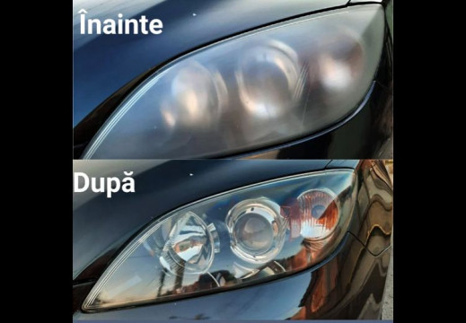 Polish faruri cu polimer