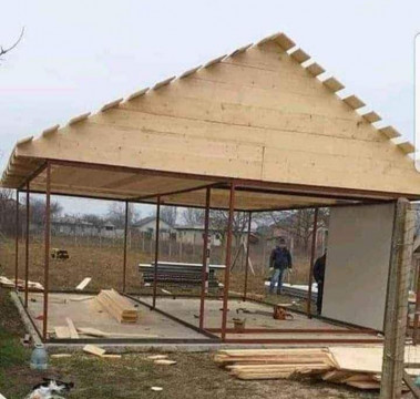 Casa pe structura metalică
