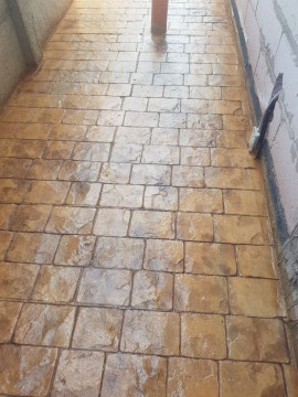 Beton amprentat si elicopterizat