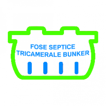 Fose septice tricamerale