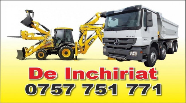 Buldoexcavator de închiriat - Vaslui