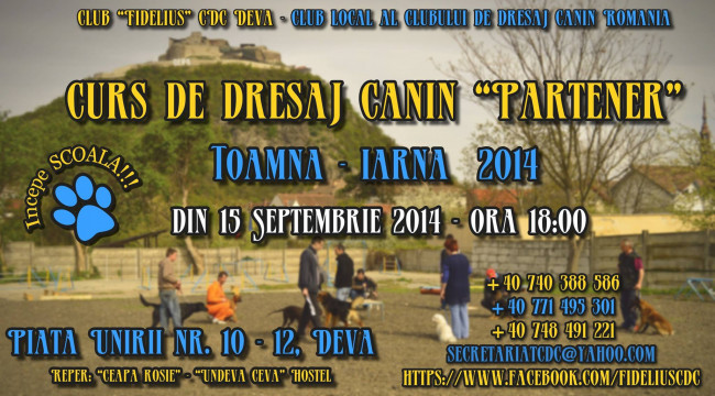 Club local al Clubului de Dresaj Canin Romania