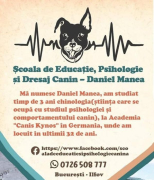 Dresaj caini - educatie si psihologie canina