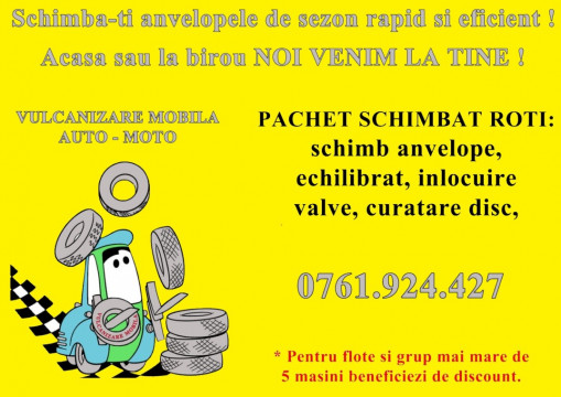 Vulcanizare Mobilă Auto-Moto